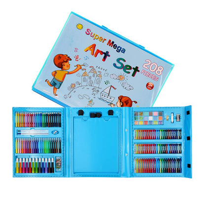 Set De Arte Maleta 208 Piezas Para Niños