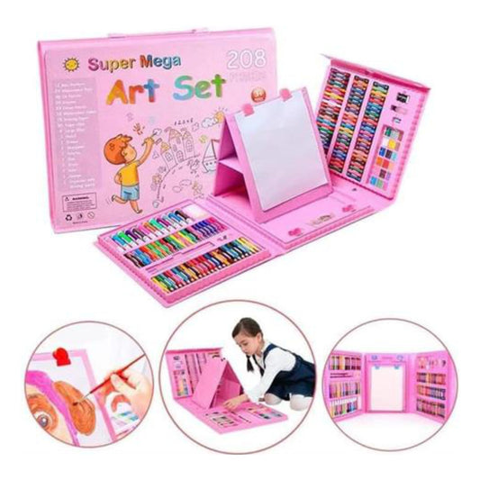 Set De Arte Maleta 208 Piezas Para Niños