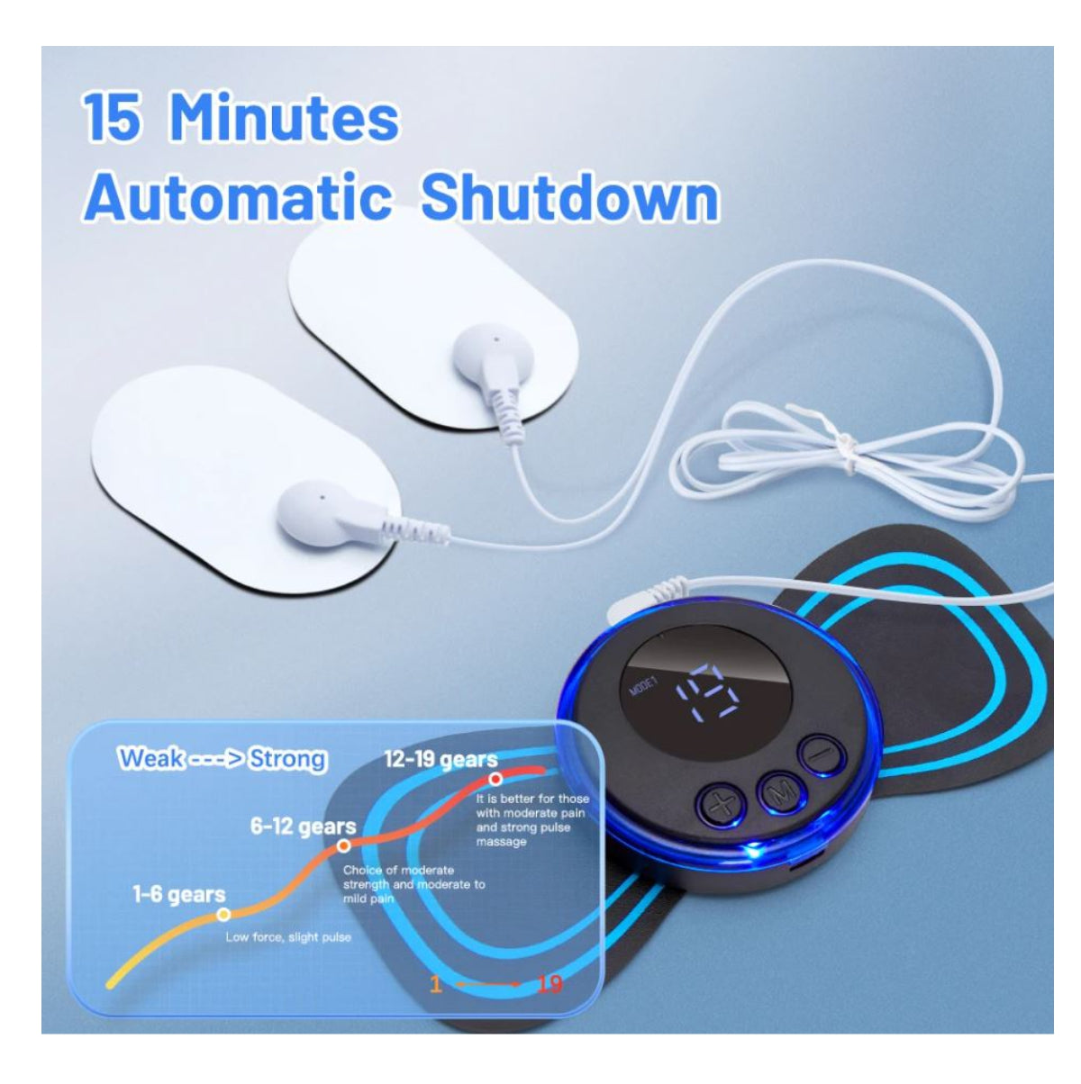 Mini Masajeador mariposa Cuello portátil