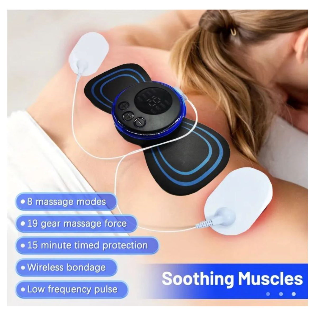 Mini Masajeador mariposa Cuello portátil